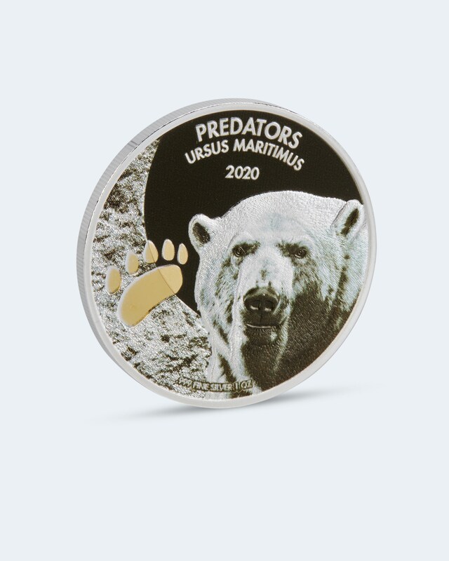 Silberunze Predator Eisbär 2020