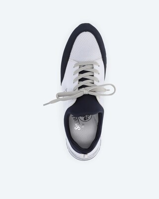 Sneaker in Leder-Optik