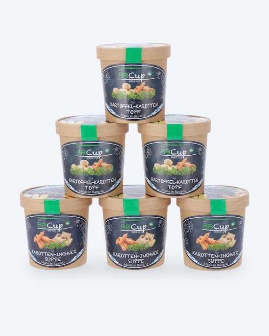 Produktabbildung für BBCup Bio-Suppen 6er-Set