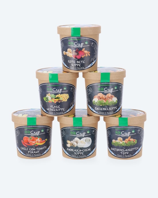 Produktabbildung für BBCup Bio-Suppen 6er-Set