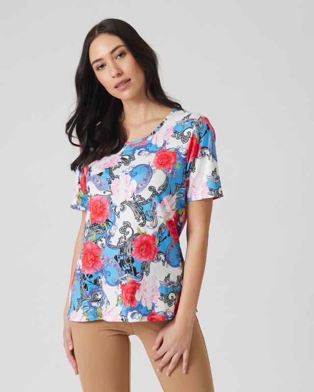 Produktabbildung für Shirt "Roses & Paisley"