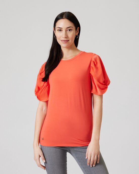 Produktabbildung für Shirt mit Puffärmeln