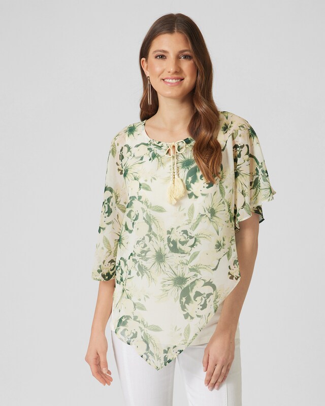 Tunika aus Chiffon