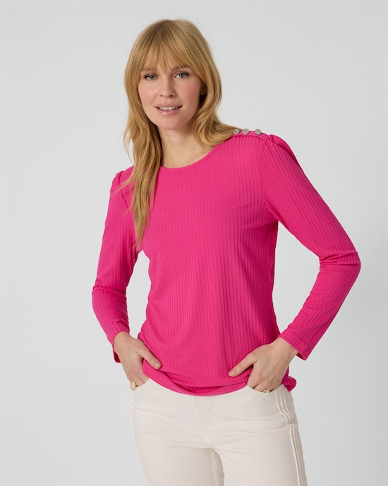 Produktabbildung für Shirt mit Silberknöpfen