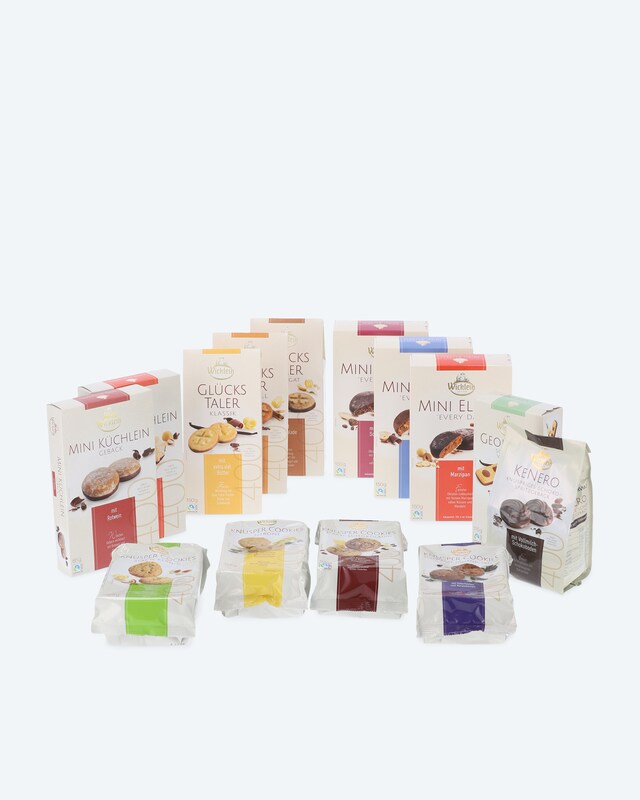 14tlg. Gebäck-Paket, 1.835 g