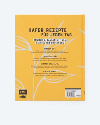 Porridge-Set Klassik, 4x 400 g + Rezeptbuch "Hafer"