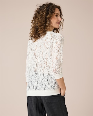 Produktabbildung 13 für Pullover mit Mesh-Verzierung