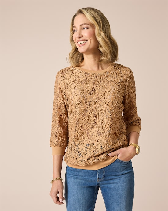 Produktabbildung für Pullover mit Mesh