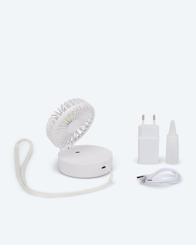 Mini-Ventilator zum Umhängen oder Aufstellen