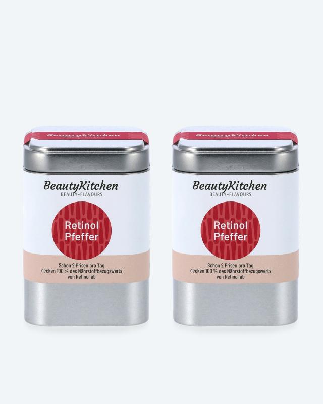 Produktabbildung für BeautyKitchen Retinol Pfeffer, 2x 80 g