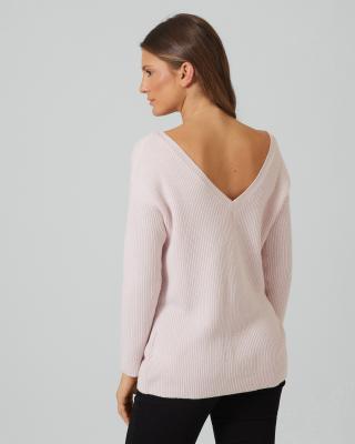 Pullover mit Rückenausschnitt