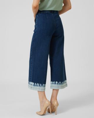 Jeans im Culotte-Stil