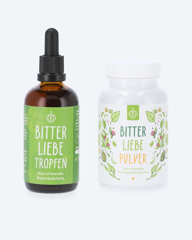 BitterLiebe Power-Set Tropfen & Pulver