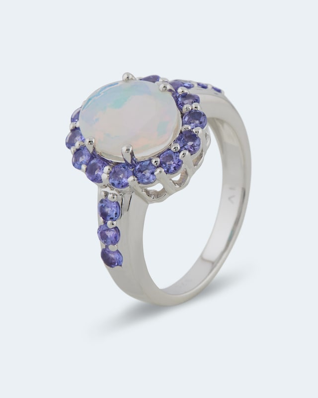 Ring mit Äthiopischem Opal