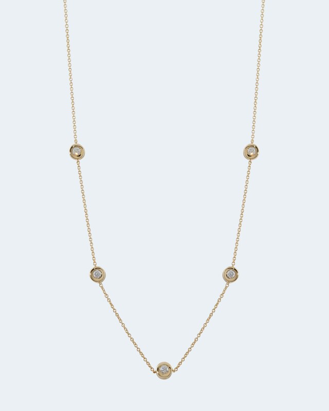 Brillant-Collier 1,00 ct