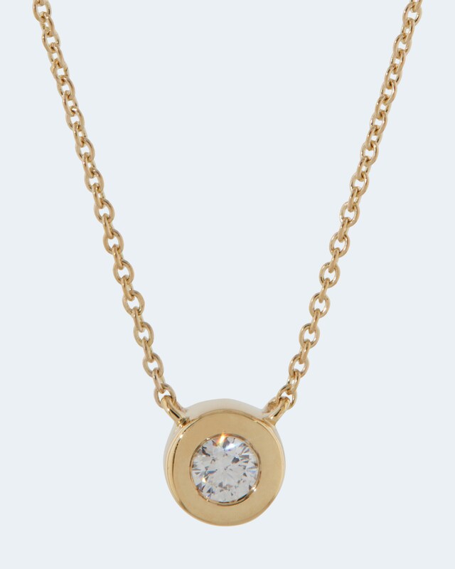 Brillant-Collier 0,10 ct