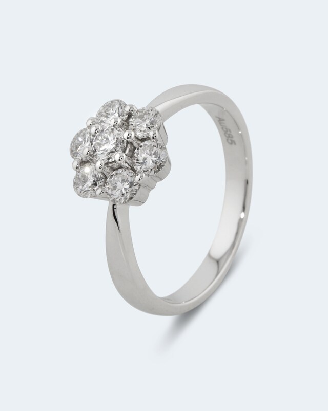 Brillantring 0,75 ct
