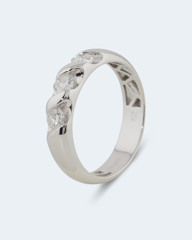Brillantring 0,54 ct
