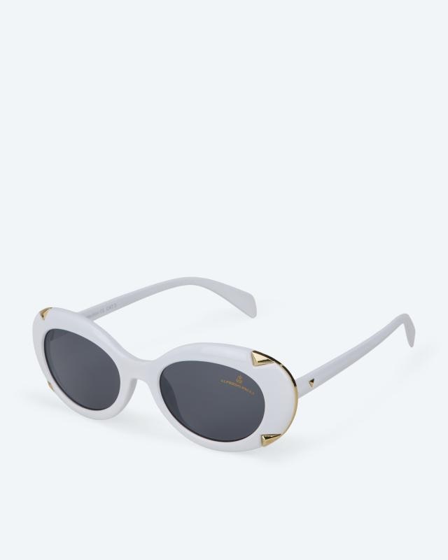 Sonnenbrille mit Metall-Deko