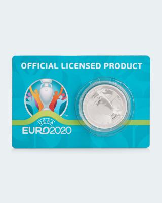 Silbergedenkmünzen-Set Gibraltar EM 2020