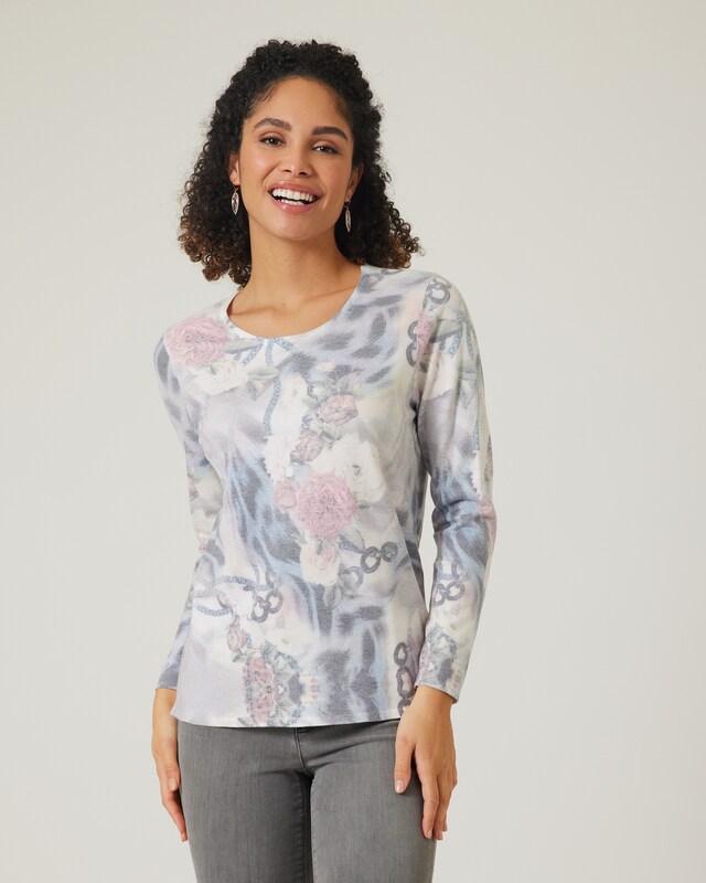 Soft Pullover "Animal/Flower"