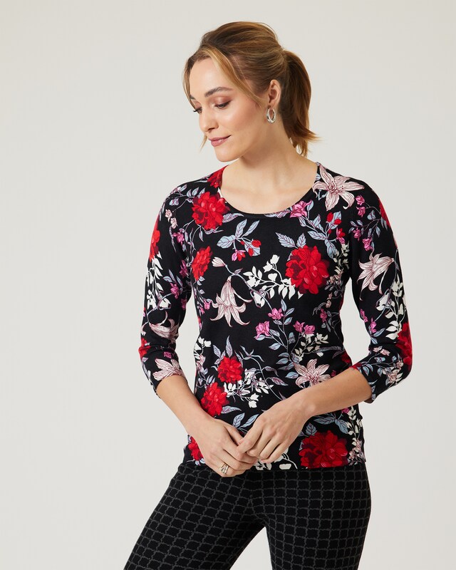 Classic Pullover "Blumenliebe"