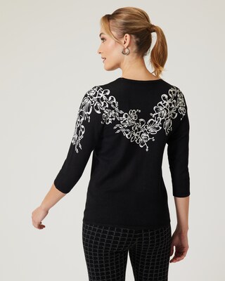 Classic Pullover "Blumenranke"