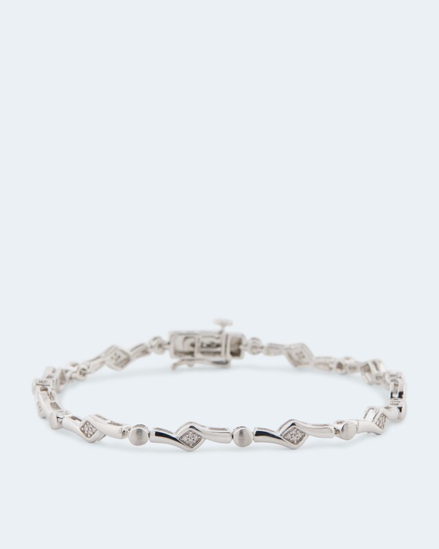 Diamant-Armband 0,12 ct