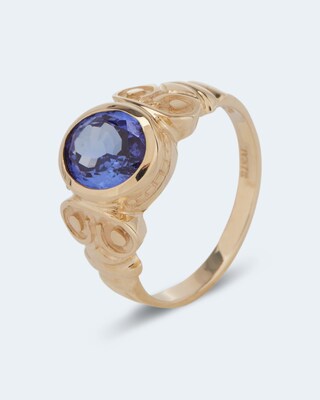 Ring mit Tansanit AAA