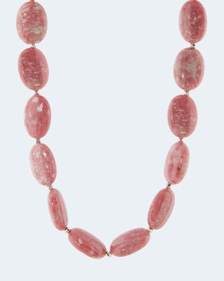 Collier mit Thulit und Hämatit