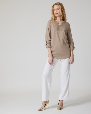 Shirt mit Spitze