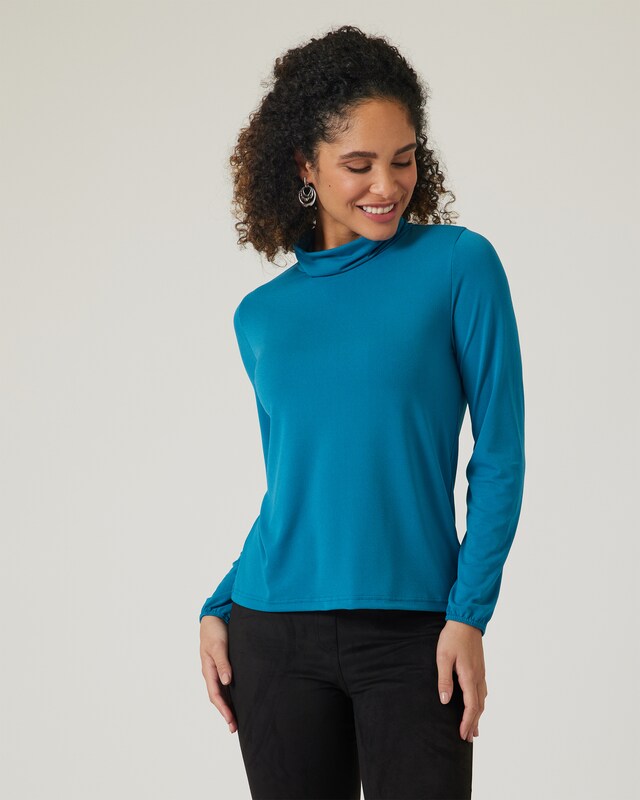 Shirt mit Rollkragen