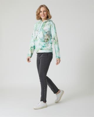Pullover mit All-over-Print