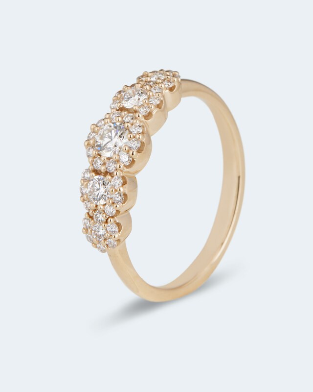 Brillantring 0,55 ct