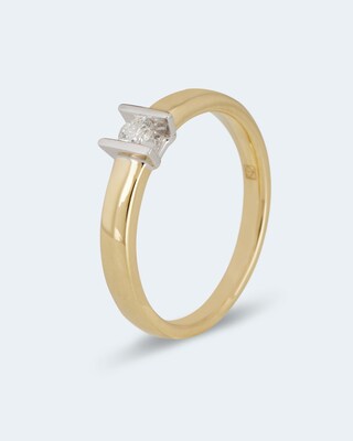 Brillantring 0,10 ct