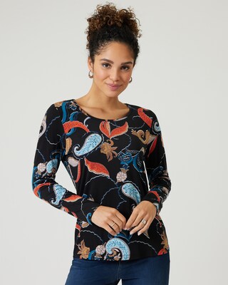 Shirt mit Paisleydruck
