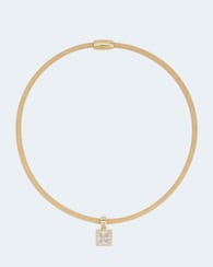 Produktabbildung für Flechtcollier mit Zirkonia