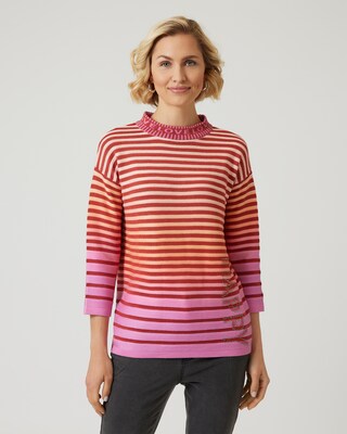 Pullover mit Streifen