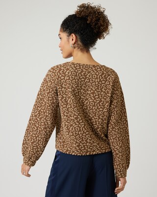 Shirt mit Allover-Print