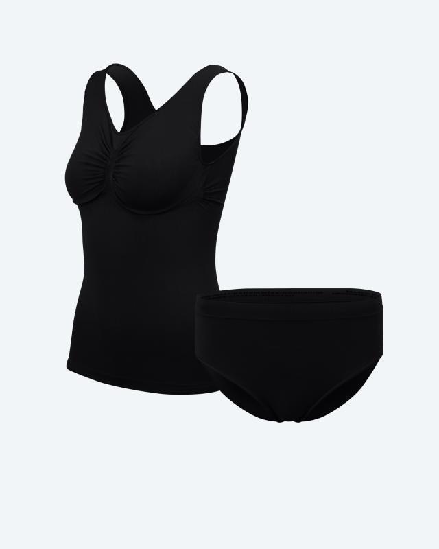 Leichttop doppellagige Cups + Seamless Slip