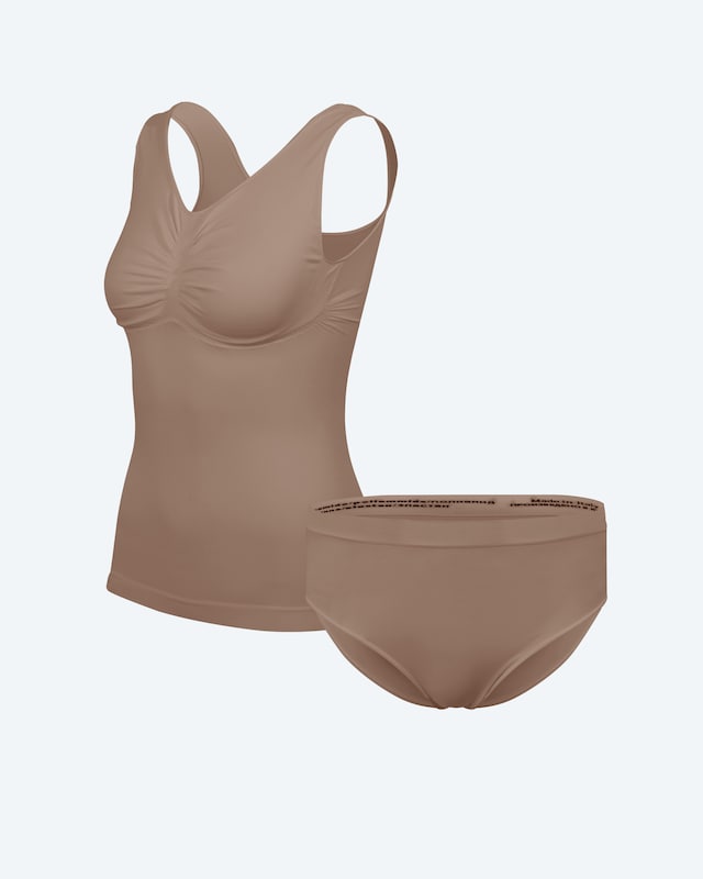 Leichttop doppellagige Cups + Seamless Slip