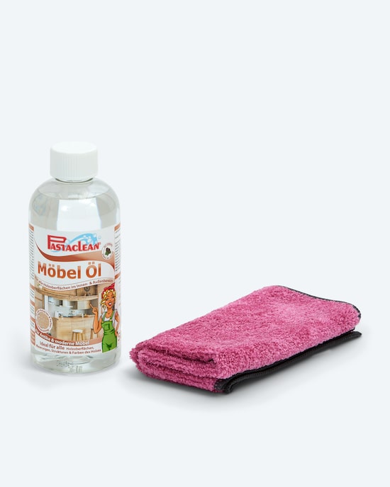 Produktabbildung für Möbel-Öl mit Pinie 500 ml + Tuch