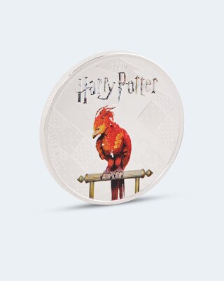Gedenkmünze Harry Potter - Fawkes
