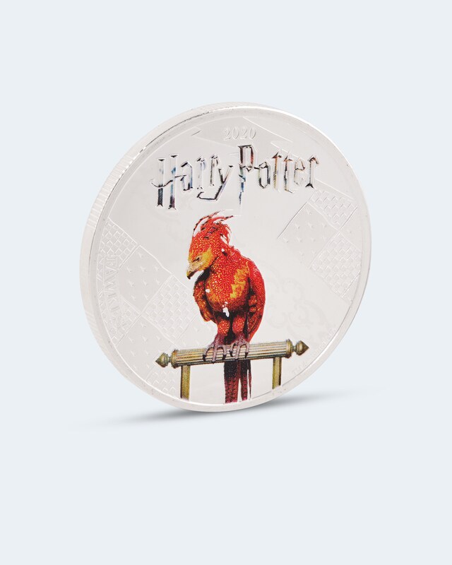 Gedenkmünze Harry Potter - Fawkes