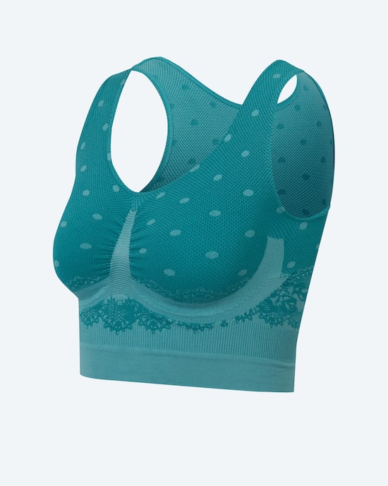 Produktabbildung für Bustier Pünktchen & Spitze