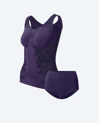 Midi Control Top + Bauchkontroll-Slip