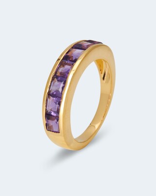 Ring mit Amethyst