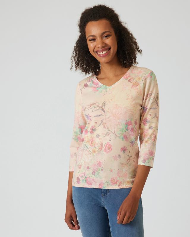Soft Pullover "Flowers"