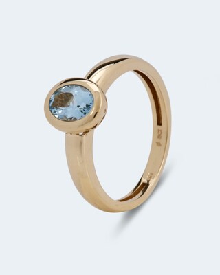 Ring mit Santa Maria Aquamarin