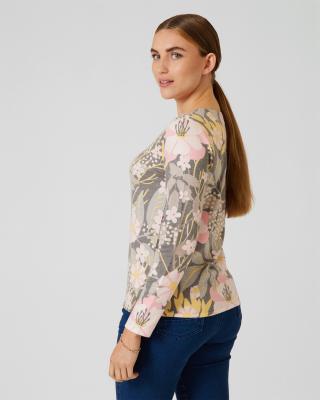 Pullover mit Floral-Design